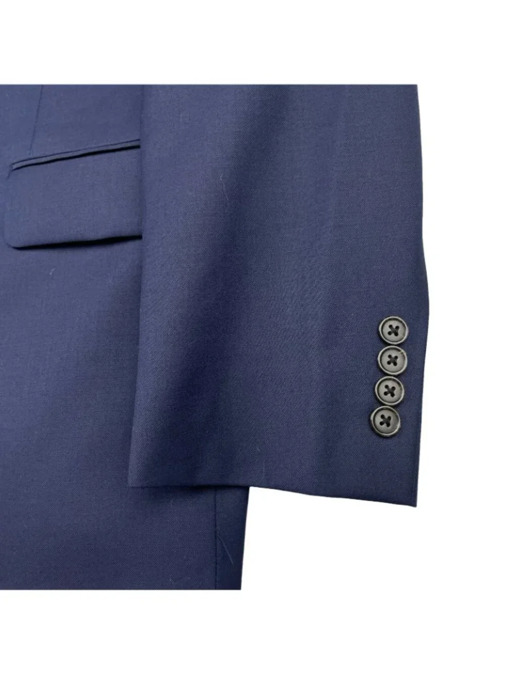 Ralph Lauren LRL Men's Wool Blend 2-Button Blazer Navy Blue • 48R